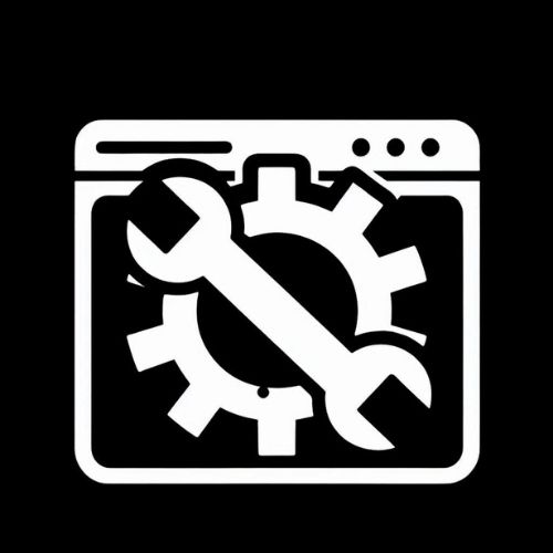 Illustration site en maintenance