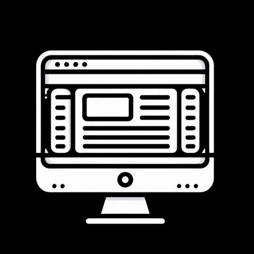 illustration Création de site vitrine