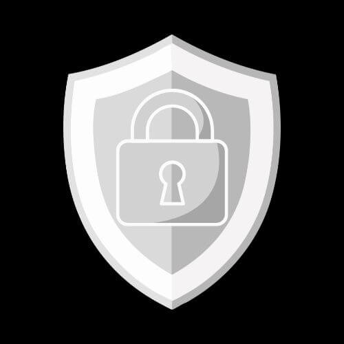 "Icône représentant la sécurité et la protection d'un site web"