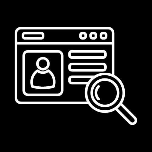 "Icône représentant un site vitrine professionnel"
